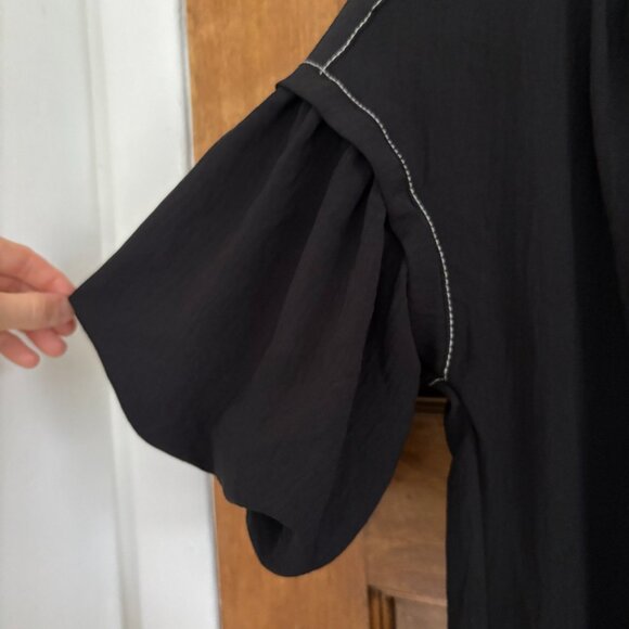 NWT! Max Studio Bubble Sleeve Mini Dress - Picture 6 of 10